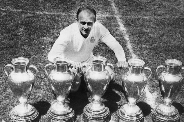 Alfredo Di Stefano is considered Madrid's first idol